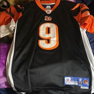 Reebok Black and Orange NFL Jersey